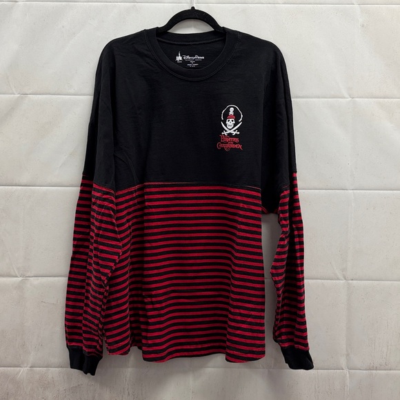 Disney Other - Disney Parks Spirit Jersey XXL Pirates of the Caribbean Striped Long Sleeve